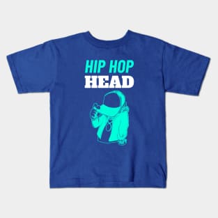 Hip Hop Head - Gift for Hip Hop Lovers Kids T-Shirt